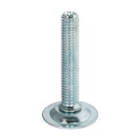 Ножка металлическая H= 100mm, опора-винт Hafele