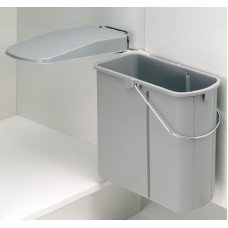 Ведро пластм. 19L серое, Hafele