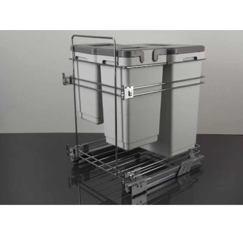 VIBO Cортер для мусора выдвижной 450mm с доводчиком