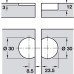Петля Барная 90° Hafele