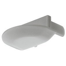Профиль LED комплект заглушек, серебро к 833.72.844/845, Hafele