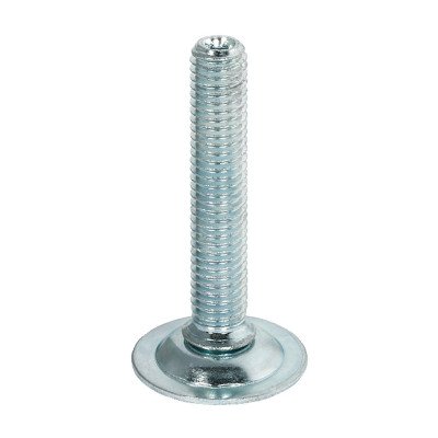 Ніжка металева H=120mm, опора-гвинт Hafele