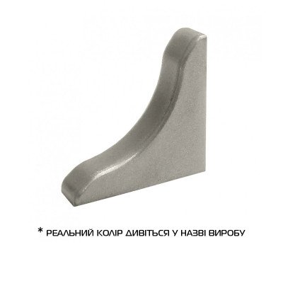 Бортик LB-15 Korner заглушка Черная 619