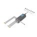 Трансформатор для LED 350mA/1-4W, черный на 4 выхода, Hafele