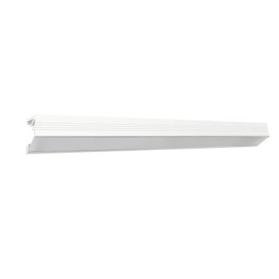 Профиль LED угловой с молочной вставкой, L-2000 мм, белый