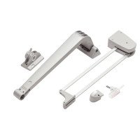 Hafele MOTION V2 Комплект, серый, ширина  880-980мм, вес двери 40кг