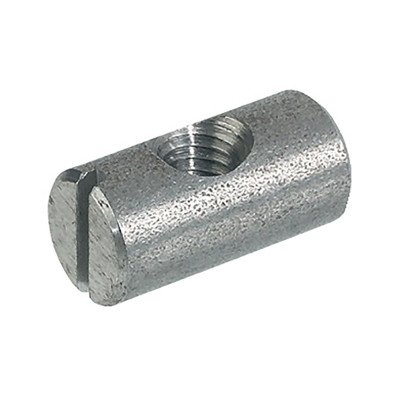 Стяжка бочонок М6, D10х20 мм, эксцентричный, сталь, Hafele