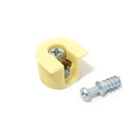 Стяжка R-Fix 18мм Кремовая + зацеп Linken System