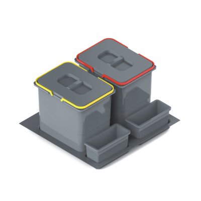 Відро-контейнер PRAKTIKO 60 подвійне (2x15л), Rejs
