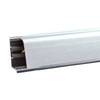 Бортик Korner LB37 Алюминиевый сатин 450В (акс.210) L-4200 мм