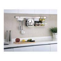 Virno Style S302 Набор релинг L=900 мм с веш-й с крюч-и, пол.для кр-ки и пол.для припр, нерж. сталь