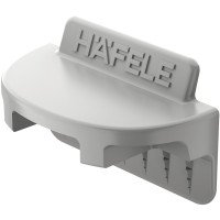 Фиксатор задней стенки пластмасса, цвет серый Hafele