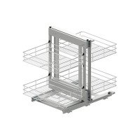 Магический угол Maxima Classic Corner comfort пр.1000, хром (445x540x750)