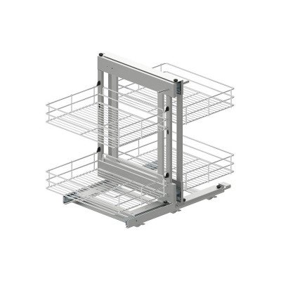 Магічний кут Maxima Classic Corner comfort пр.1000, хром (445x540x750)