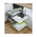 Магічний кут Maxima Evo II Corner comfort пр.800, хром + бел (410х540x664)