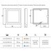 Светильник LED ESTELLA хол. белый, 12VDC, 1.2W 16SMD3528 (Китай)