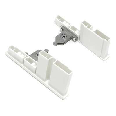 Крепления внутреннего фасада белые (H=124) для ERGO BOX H=88 Linken System