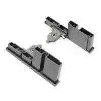 Крепления внутреннего фасада графит (H=124) для ERGO BOX H=88 Linken System 