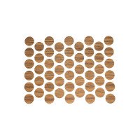 Конфірмат Заглушка Самоклейка Weiss Nat. Dij. Walnut 3734