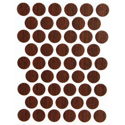 Конфирмат заглушка самоклейка WEISS Ecco Walnut 9163