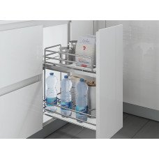 INOXA Ellite Карго 5102Е-30 хром / білий 2 полки з доводчиком, діагоналное кріплення