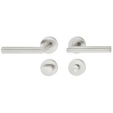 К-т ручек LDH 2171 WC 8 нерж. сталь матовая, Hafele