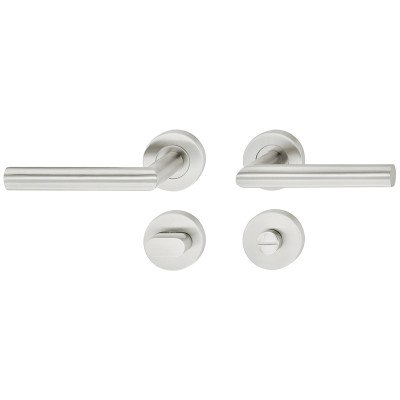 К-т ручек LDH 2171 WC 8 нерж. сталь матовая, Hafele