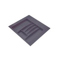 Пенал для посуды антрацит  600  (553х498х50) Hafele