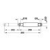 BETTLIFT Амортизатор газовий 1900 N (100 кг).для відкидних ліжок, Hafele