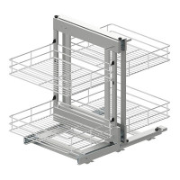 Магічний кут Maxima Classic Corner comfort пр.1200, хром (520x510x950)