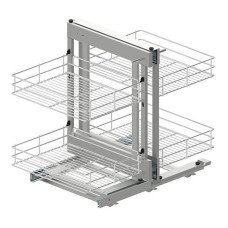 Магічний кут Maxima Classic Corner comfort пр.1200, хром (520x510x950)