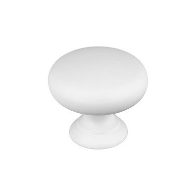 Gamet Ручка кнопка GN13-R240 Soft Touch белый