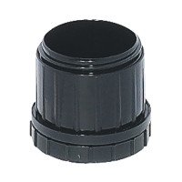 Опора Hafele - Заглушка нижняя, черная D60 мм