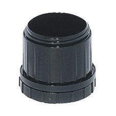 Опора Hafele - Заглушка нижняя, черная D60 мм