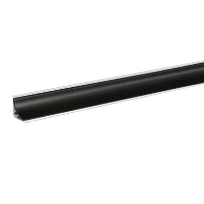 Бортик Korner LB-15 Чорний мат 6051 (акс. 619) 3 метри