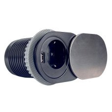 Вбудована розетка меблева EH-AR-304