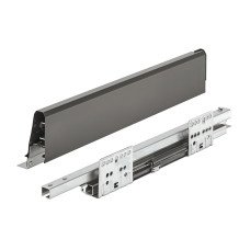 Hafele Matrix Box S35 шухляда H = 84 L = 500, антрацит (направ. + Боковини)