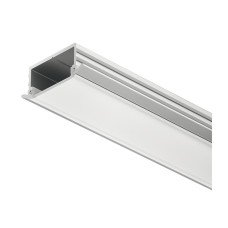 Профиль LED врезной молочный 18х2500 мм, алюм., Hafele