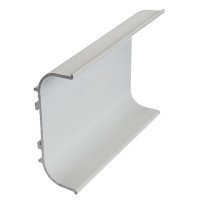 Профиль С для фасадов без ручек, Алюм, L=5,95м, Cortizo