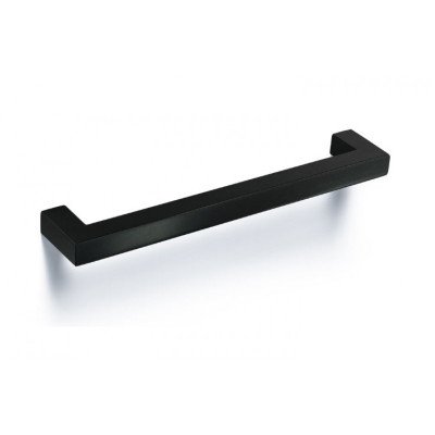Ручка скоба SS-1024-192 Black чорна нержавіюча сталь