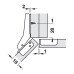 Hafele Завіса METALLAMAT SM 45 ° під шуруп 48/6