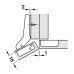 Hafele Завіса METALLAMAT SM 30 ° під шуруп 48/6