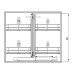 Магический угол Maxima Evo II Corner comfort 1000 пр., хром+бел (445х540x750)
