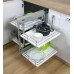 Магический угол Maxima Evo II Corner comfort 1000 пр., хром+бел (445х540x750)