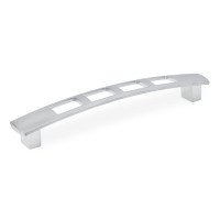 Ручка скоба GIFF RR 0808/128 матовый хром