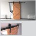 Міжкімна. система AMBAR - LOFT 2000 SC з 2 доводч-ми L = 2000мм до120кг, чорна (TURKEY)