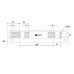 Направляющая скрытая LinkenSystem (35 кг) 16-19мм SYNCHRO-3D L=250 полного выдвижения с доводчиком+крепление