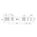 Направляющая скрытая LinkenSystem (35 кг) 16-19мм SYNCHRO-3D L=300 полного выдвижения с доводчиком+крепление
