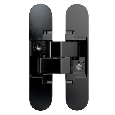 Петля скрытая Anselmi AN 140 3D черная 180 ° вес двери 40-60 кг, Hafele