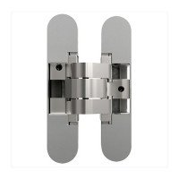 Петля скрытая Anselmi AN 141 3D FVZ хром. матовая 180 ° вес двери 40 кг, Hafele